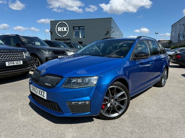 Skoda Octavia Tdi Vrs Estate Blue #2