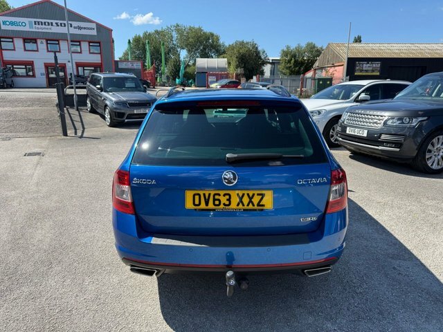 Skoda Octavia Tdi Vrs Estate Blue #5