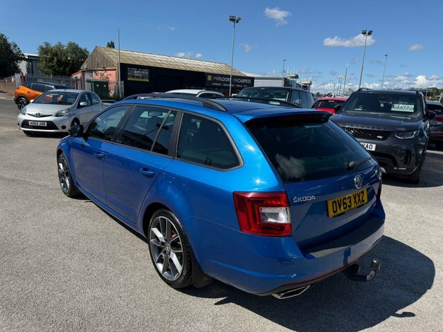 Skoda Octavia Tdi Vrs Estate Blue #6