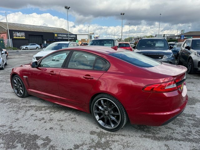Jaguar XF R-sport Black Saloon BX15VJY Red #5