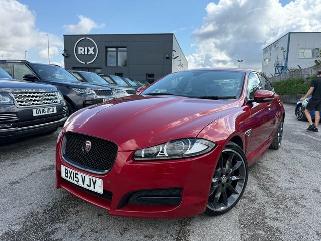 Jaguar XF R-sport Black Saloon BX15VJY Red