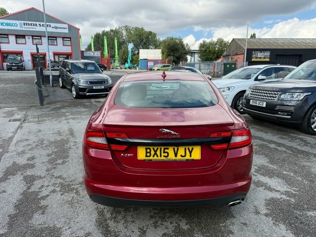 Jaguar XF R-sport Black Saloon BX15VJY Red #6