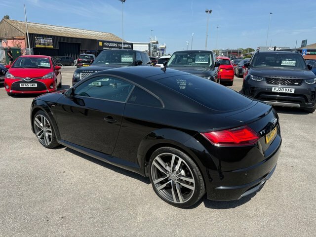Audi TT Tfsi S Line Coupe Black #4