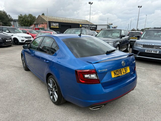 Skoda Octavia Tdi Vrs Hatchback Blue #5