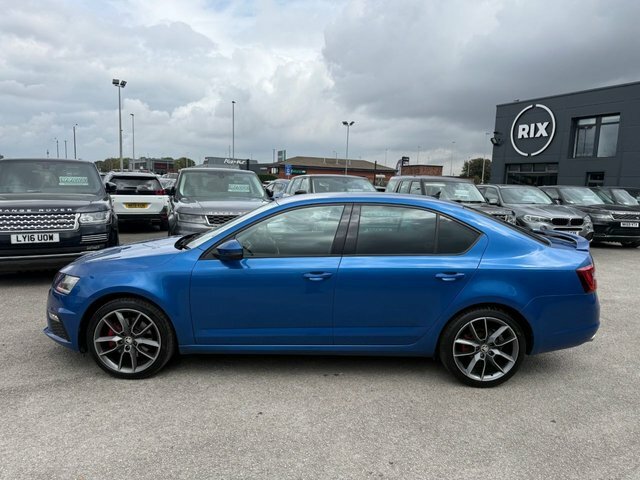 Skoda Octavia Tdi Vrs Hatchback Blue #3