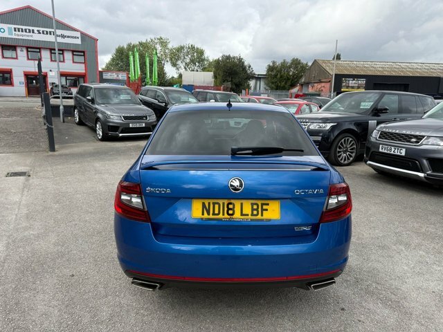 Skoda Octavia Tdi Vrs Hatchback Blue #6