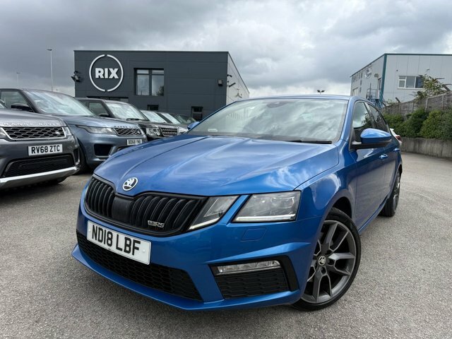 Skoda Octavia Tdi Vrs Hatchback Blue