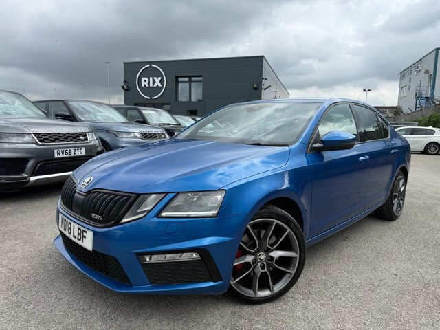 Skoda Octavia Tdi Vrs Hatchback Blue #2