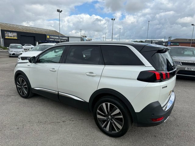 Peugeot 5008 Bluehdi Gt Line Premium White #4