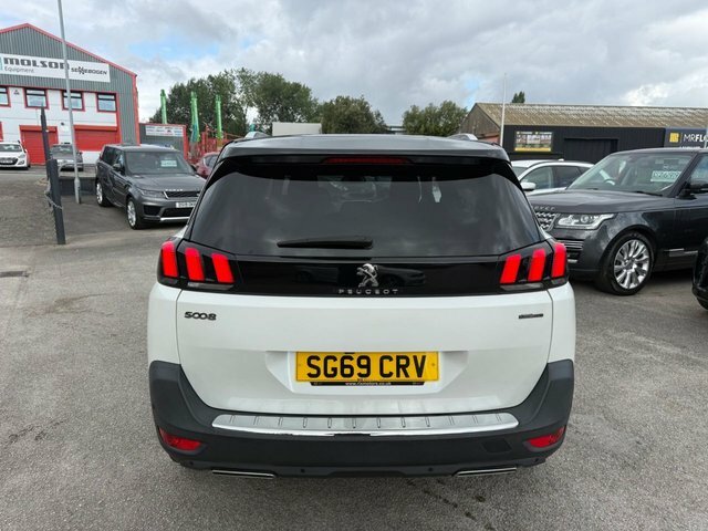 Peugeot 5008 Bluehdi Gt Line Premium White #6
