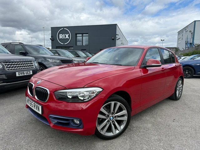 BMW 1 Series 118D Sport Hatchback Red #2