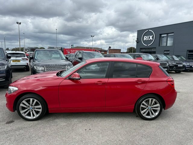 BMW 1 Series 118D Sport Hatchback Red #3