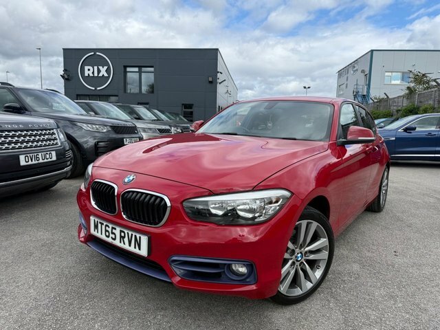 BMW 1 Series 118D Sport Hatchback Red
