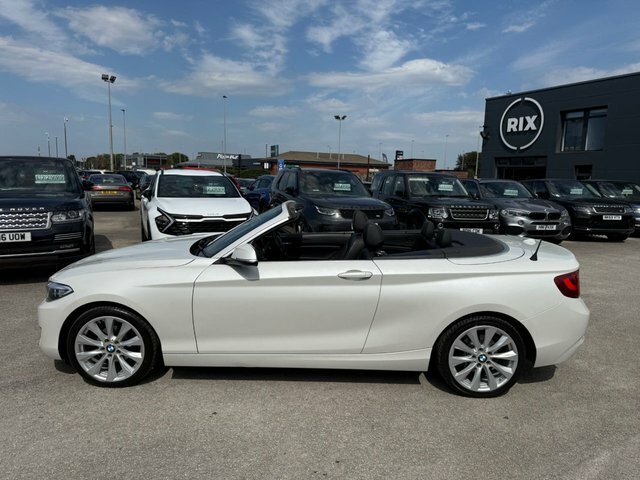 BMW 2 Series 218I Luxury Convertible White #3