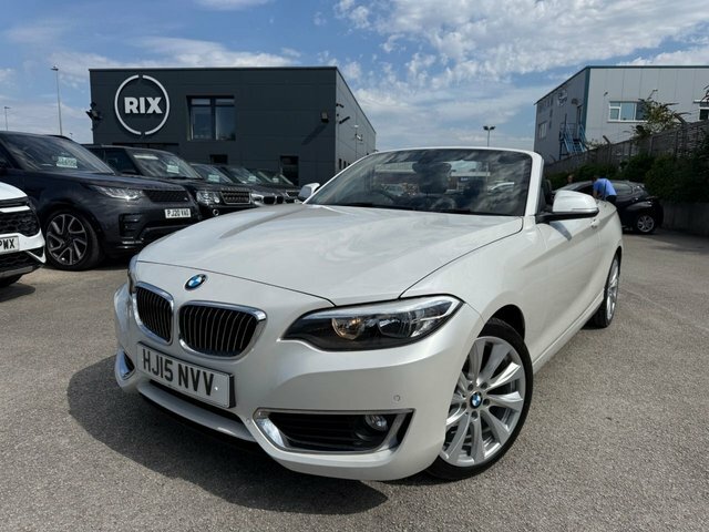 BMW 2 Series 218I Luxury Convertible White