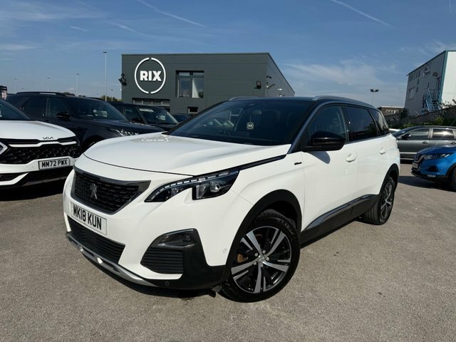 Peugeot 5008 Bluehdi Gt Line Suv White #2