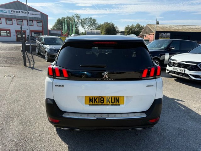 Peugeot 5008 Bluehdi Gt Line Suv White #6