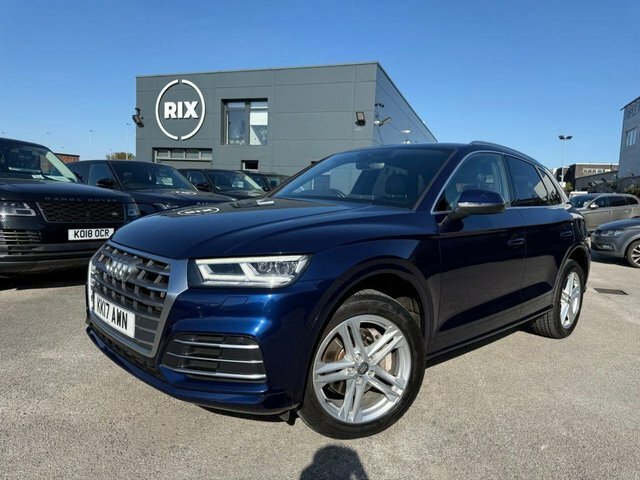 Audi Q5 Tdi S Line Suv Blue #2
