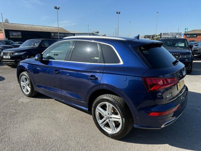 Audi Q5 Tdi S Line Suv Blue #4