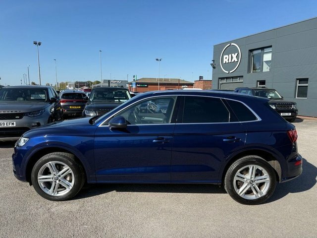 Audi Q5 Tdi S Line Suv Blue #3