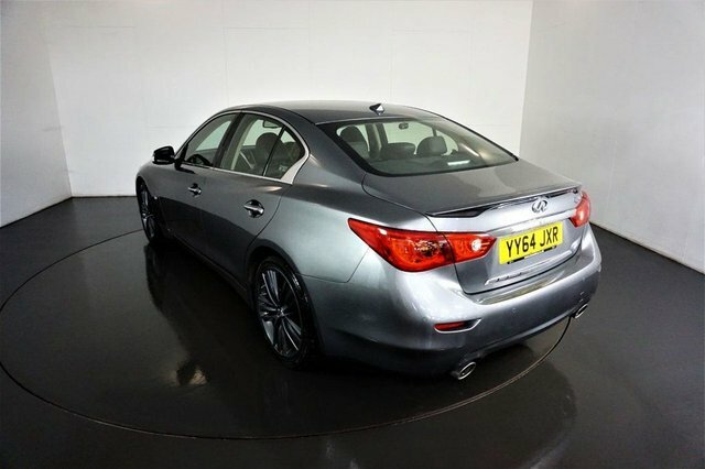 Infiniti Q50 Sport Saloon YY64JXR Grey #6