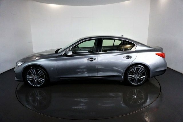 Infiniti Q50 Sport Saloon YY64JXR Grey #4