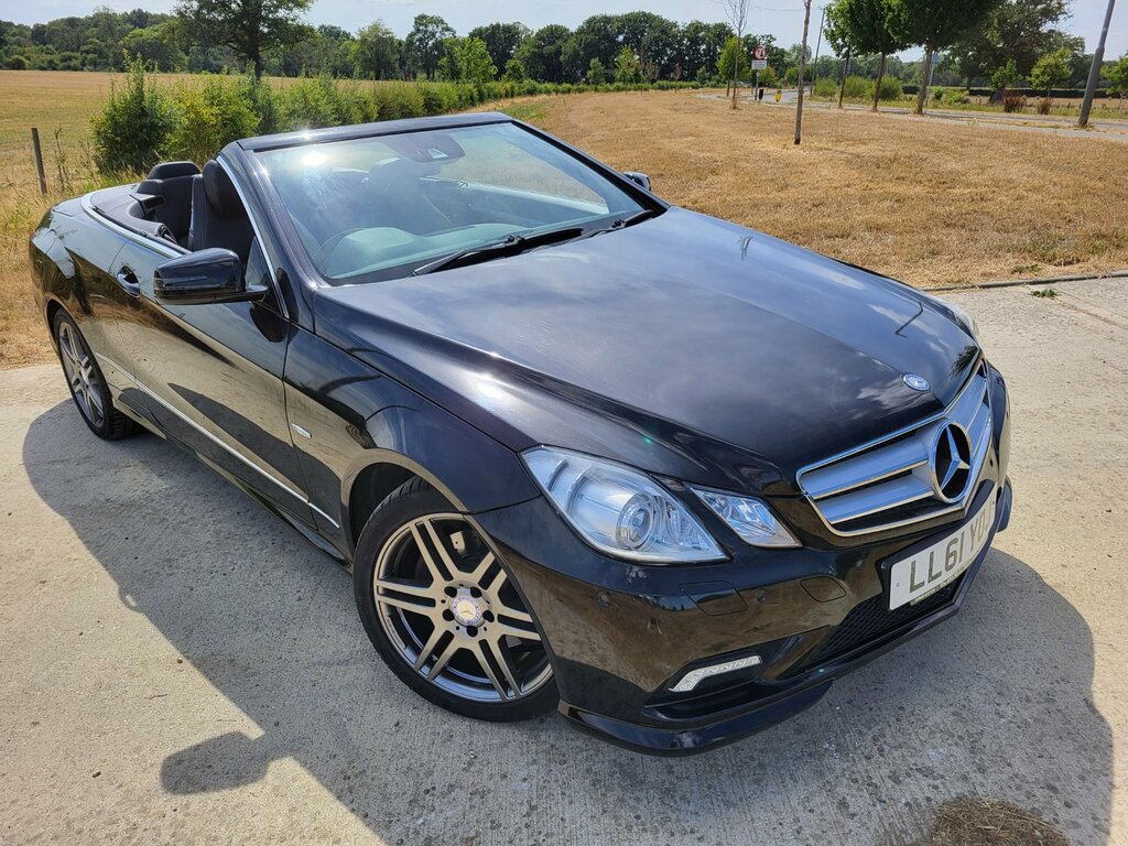 Mercedes-Benz E Class 2.1 E250 Cdi Blueefficiency Sport Edition 125 Cabr Black #4