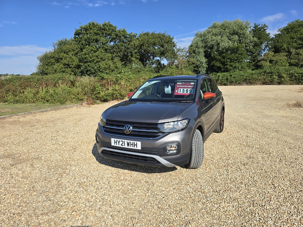 Volkswagen T-Cross Black Edition Tsi Silver #2