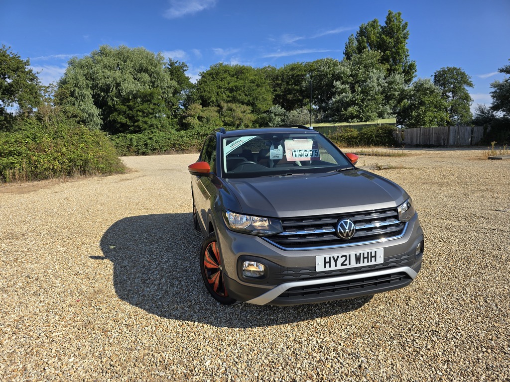 Volkswagen T-Cross Black Edition Tsi Silver #3
