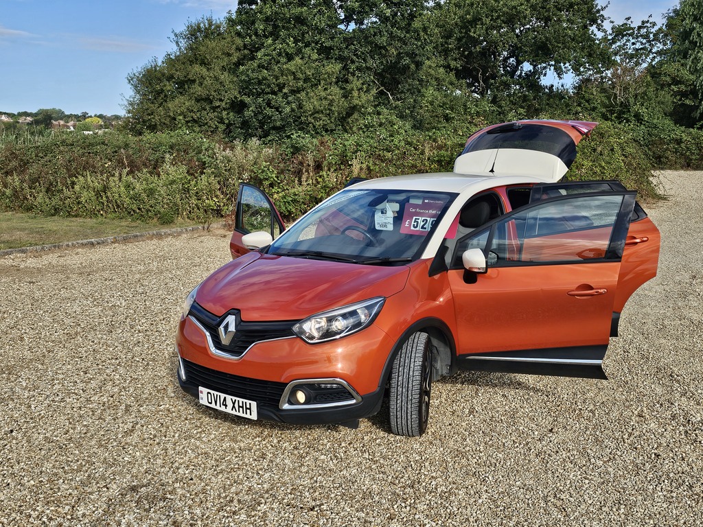 Renault Captur Dynamique Nav Tce Orange