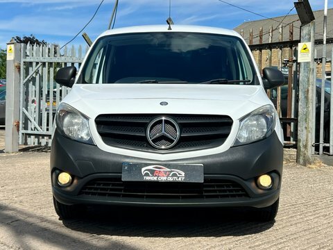 Mercedes-Benz CITAN 109 Cdi Blueefficiency White #4