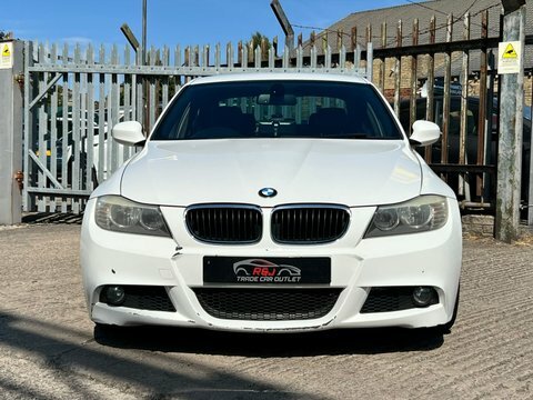 BMW 3 Series 320D M Sport White #4