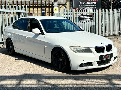 BMW 3 Series 320D M Sport White #3