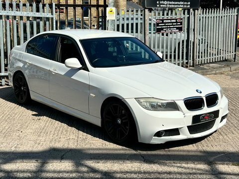 BMW 3 Series 320D M Sport White #2