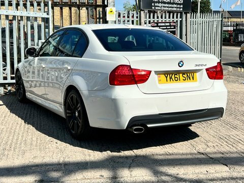 BMW 3 Series 320D M Sport White #6