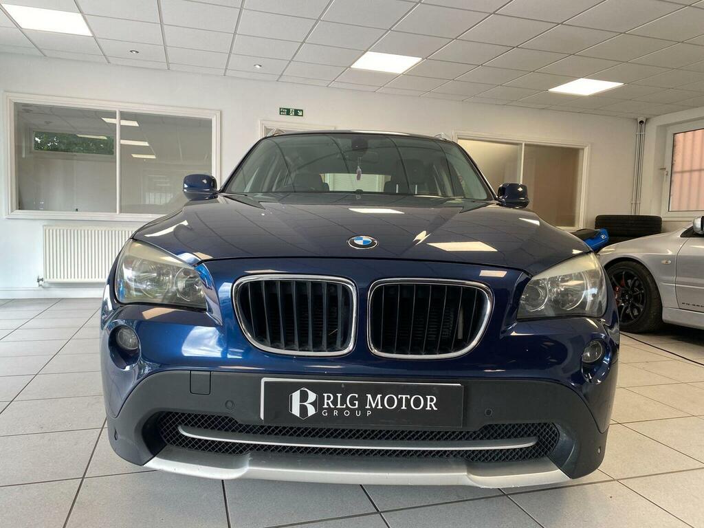BMW X1 2.0 20D Se Xdrive Euro 5 Blue #4
