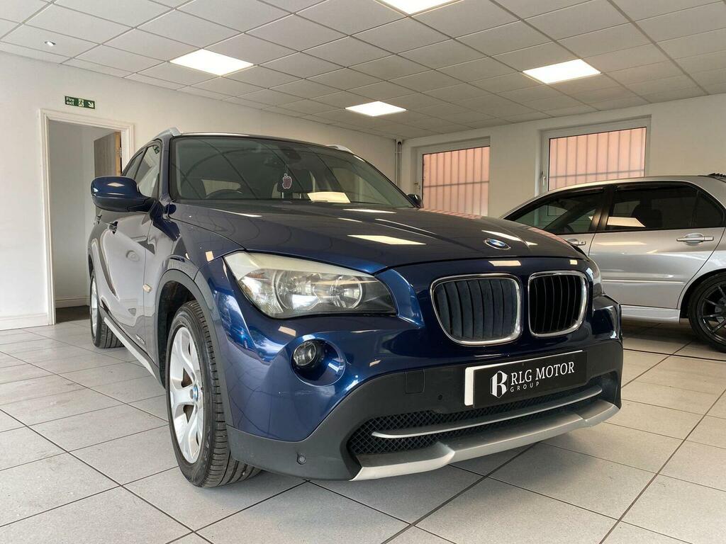 BMW X1 2.0 20D Se Xdrive Euro 5 Blue #3