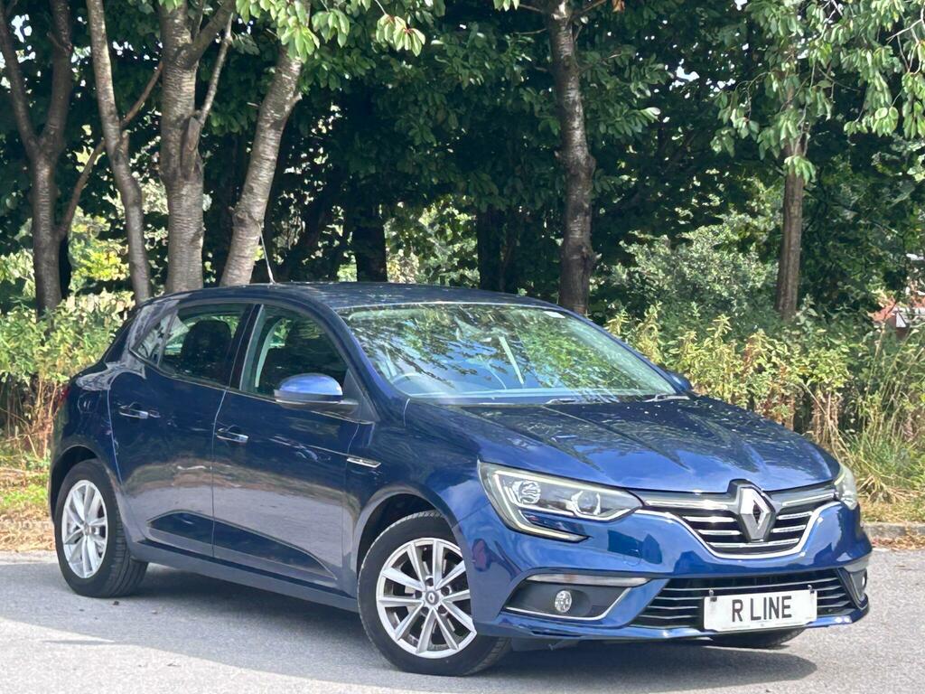 Renault Megane 1.5 Dci Dynamique Nav Edc Euro 6 Blue #4