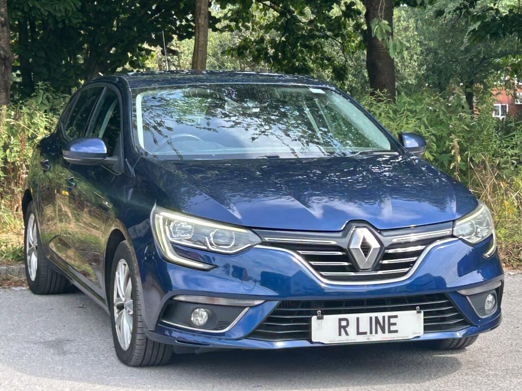 Renault Megane 1.5 Dci Dynamique Nav Edc Euro 6 Blue #3