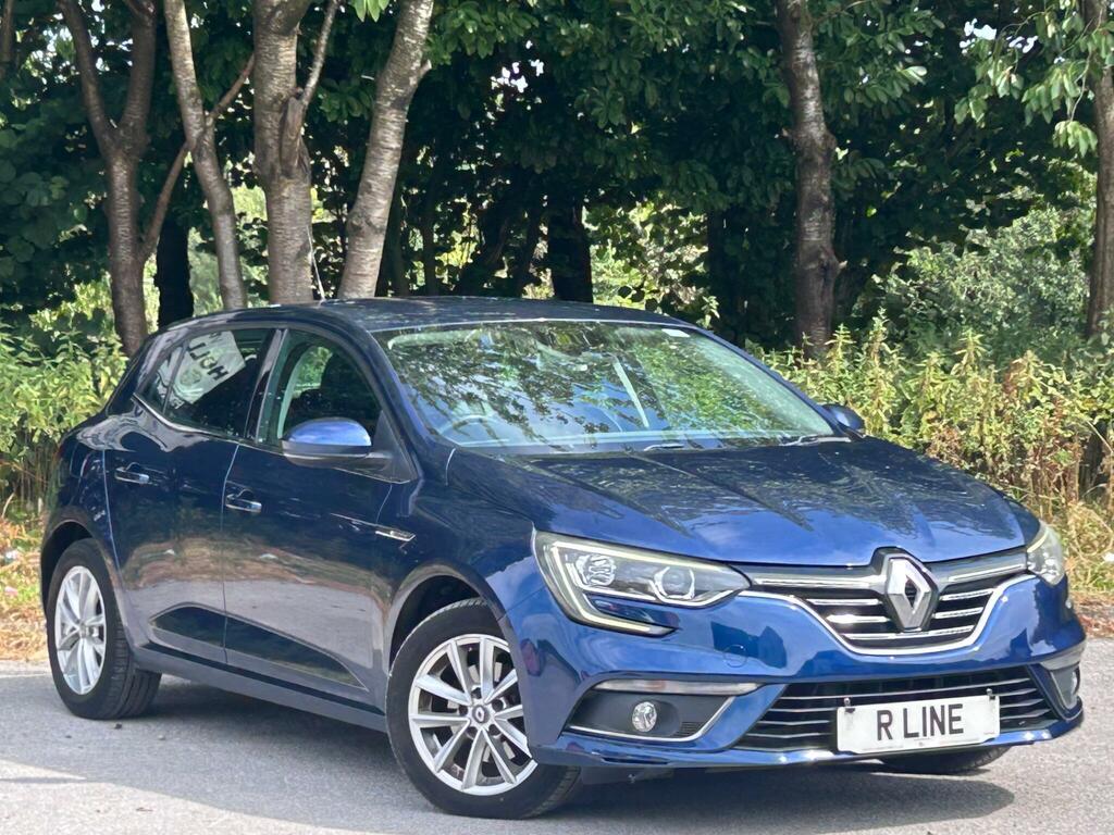 Renault Megane 1.5 Dci Dynamique Nav Edc Euro 6 Blue #2