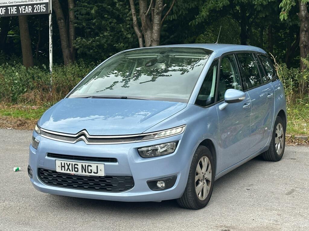Citroen Grand C4 Picasso 1.6 Bluehdi Vtr Eat6 Euro 6 Ss Blue #5