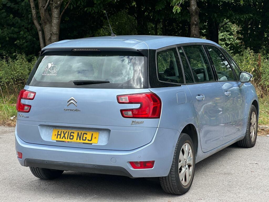 Citroen Grand C4 Picasso 1.6 Bluehdi Vtr Eat6 Euro 6 Ss Blue #6
