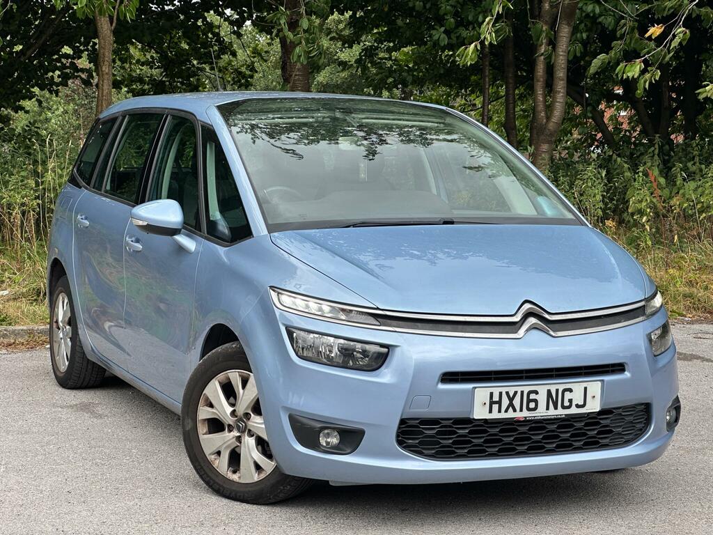Citroen Grand C4 Picasso 1.6 Bluehdi Vtr Eat6 Euro 6 Ss Blue #4
