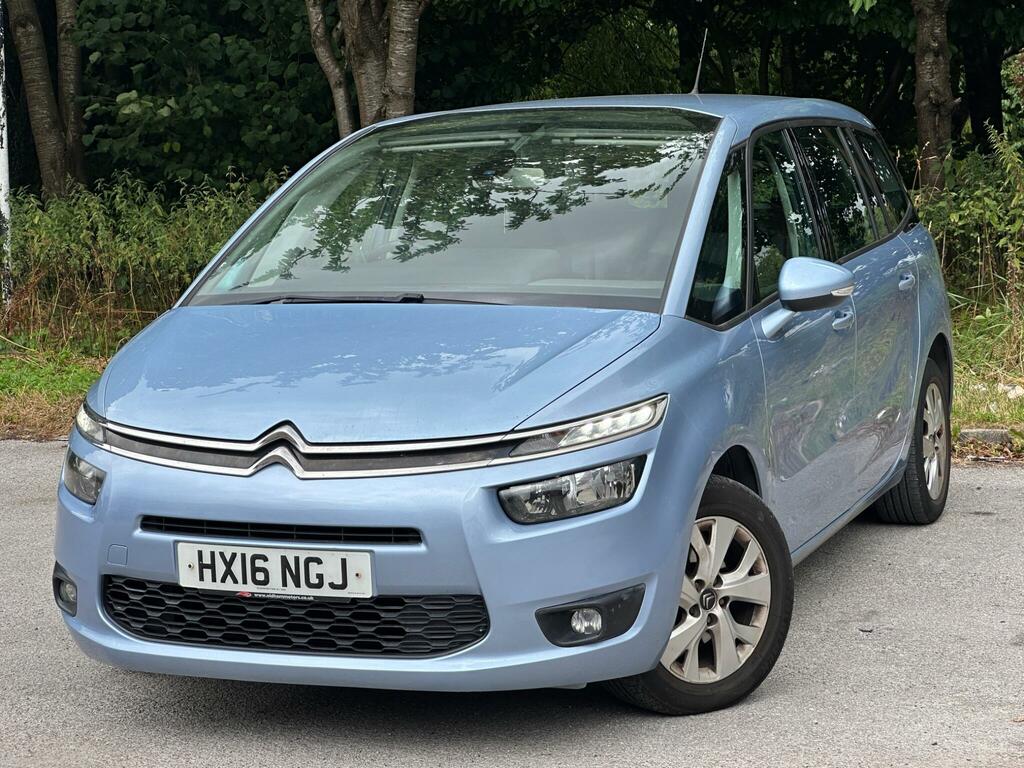 Citroen Grand C4 Picasso 1.6 Bluehdi Vtr Eat6 Euro 6 Ss Blue #3