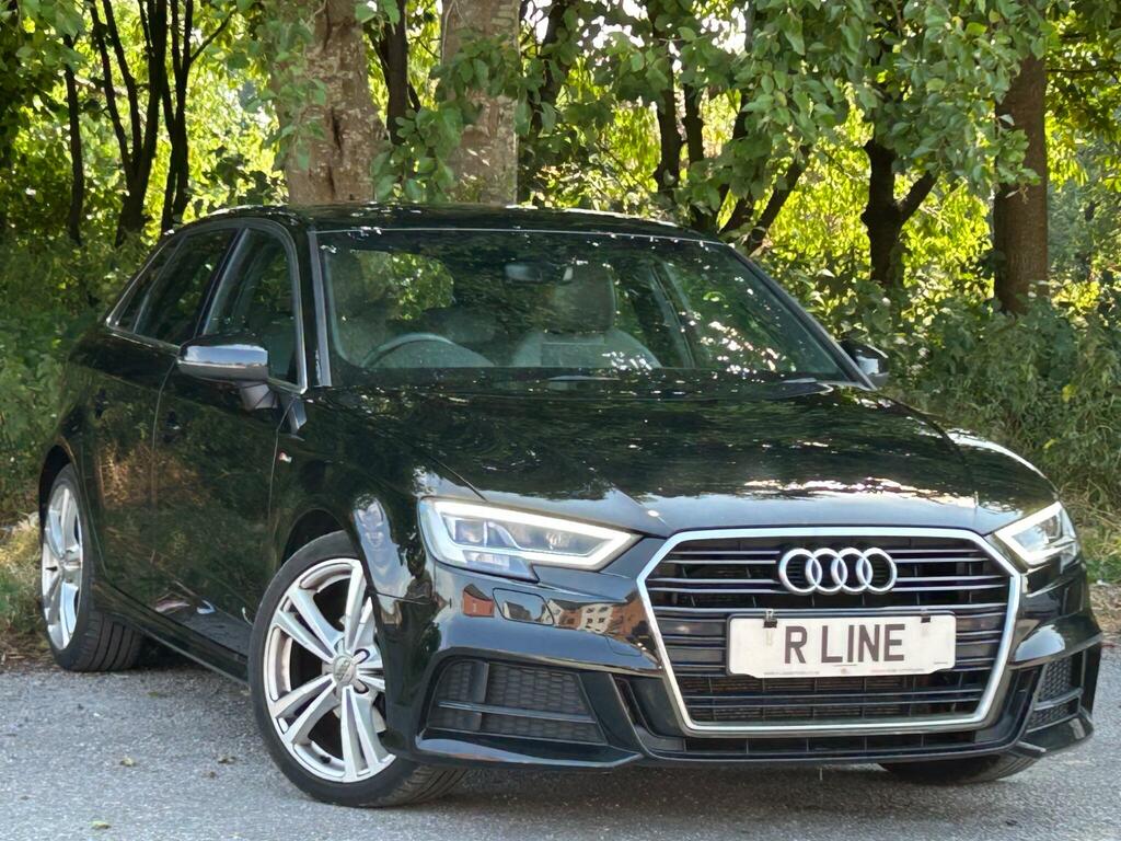 Audi A3 1.6 Tdi S Line Sportback S Tronic Euro 6 Ss Black