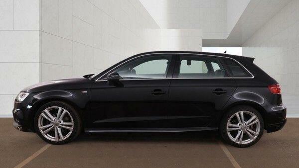 Audi A3 1.6 Tdi S Line Sportback S Tronic Euro 6 Ss Black #5