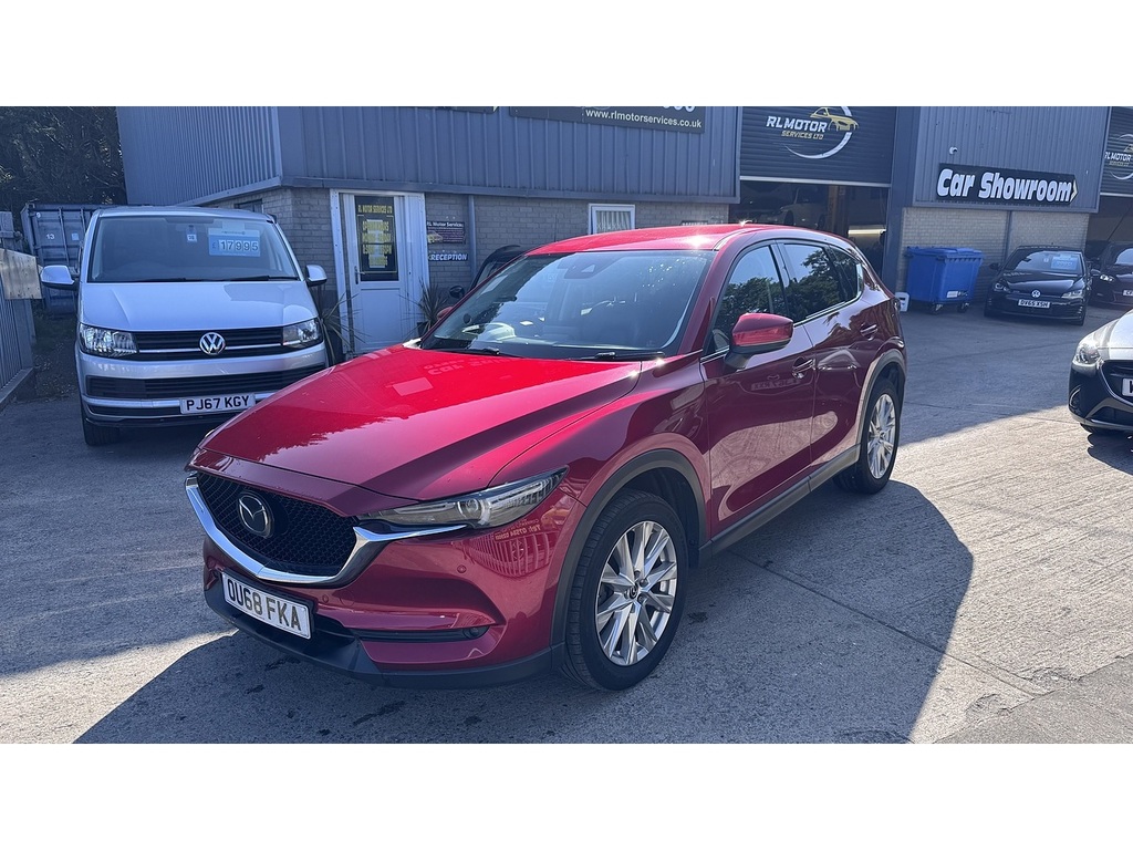 Mazda CX-5 Skyactiv-d Sport Nav Red
