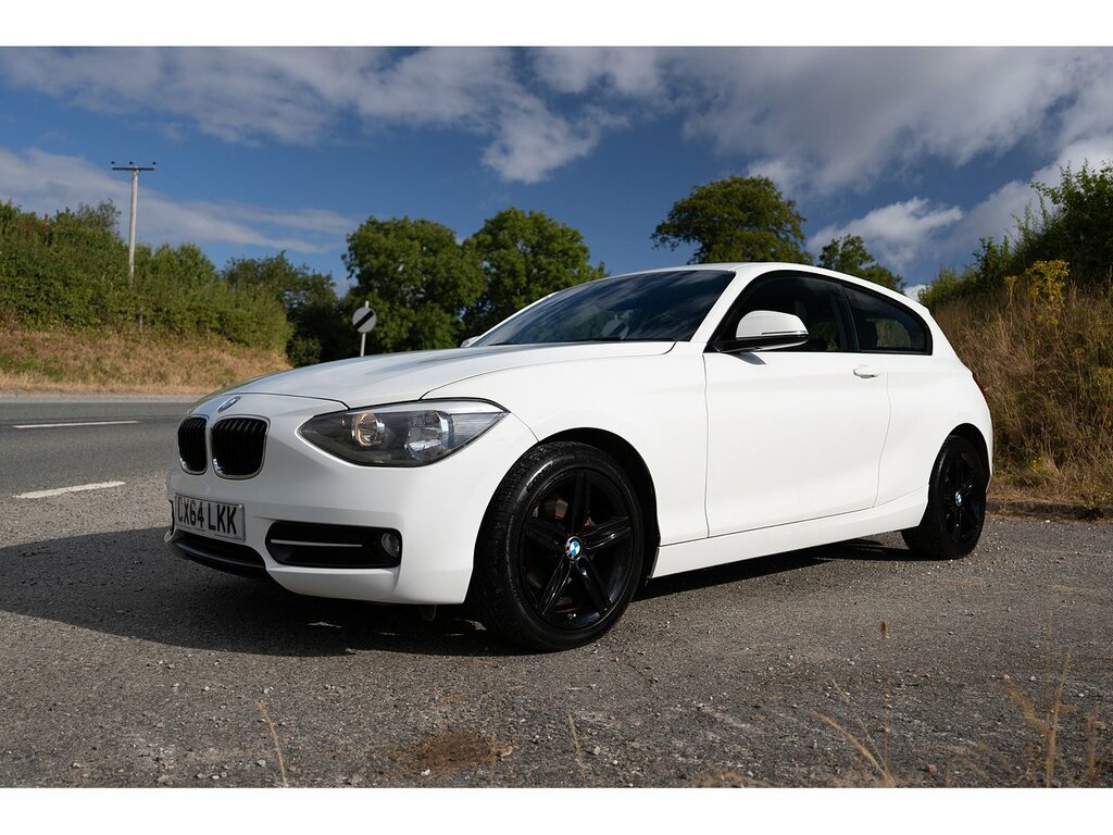 BMW 1 Series 118D Sport White