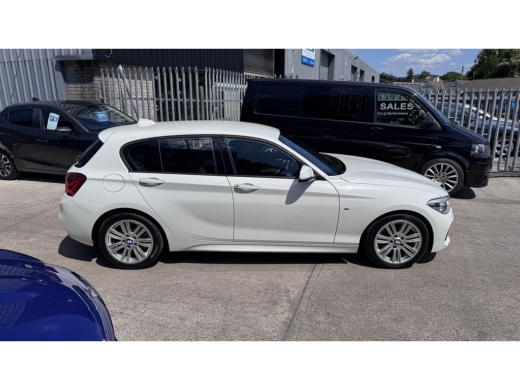 BMW 1 Series 118D M Sport White #3