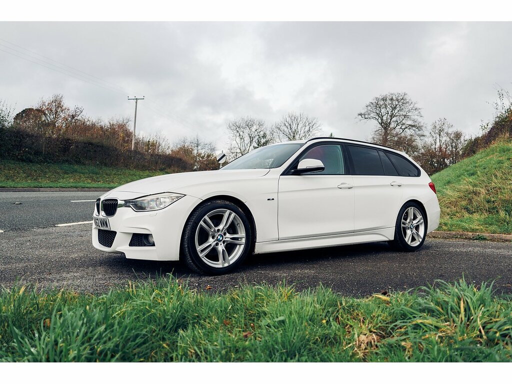 BMW 3 Series 320D M Sport White #6